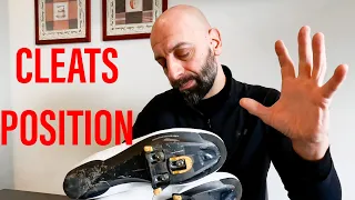 Best road cycling cleats position for power and comfort