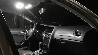 Audi A4 B8 - How to upgrade all the interior lights to LED bulbs