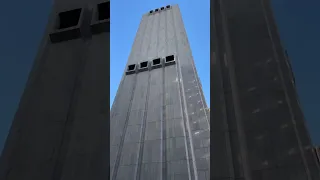 Mysterious windowless building in New York City - The AT&T switching building, 33 Thomas Street