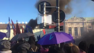 Zwischenfall bei Demo am Heldenplatz