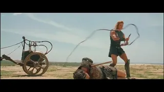 Troy - Achilles dragging his brother