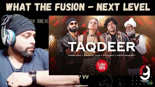 Coke Studio Bharat | Taqdeer | Donn Bhat x Rashmeet Kaur x Prabh Deep x Sakur Khan | REACTION BY RG