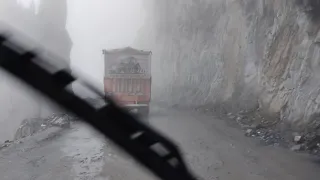 raining at zojila pass