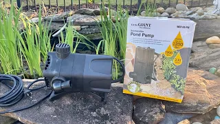 Little Giant Submersible Pond and Waterfall Pump REVIEW