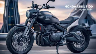 "Meet the All-New 2024 Honda Rebel 1100! | First Look & Review"