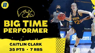 Caitlin Clark explodes for 35 points, sends Iowa to Sweet 16