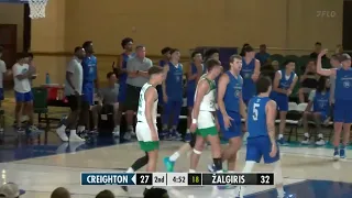 Creighton Men's Basketball Highlights vs. BC Kaunas Zalgiris - 8/6/23