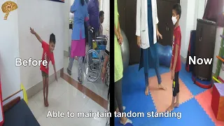 8 Yrs Old Boy with Ataxic Cerebral Palsy from Started running, Jumping post 1 year of NRRT