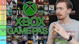 The ULTIMATE Xbox Game Pass Tier List | 200+ Games RANKED!