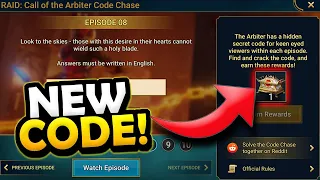 ❗NEW PROMO CODE CHASE❗CALL OF THE ARBITER EPISODE 8 | RAID SHADOW LEGENDS