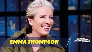 Emma Thompson on Writing Last Christmas and Hedgehogs in the UK