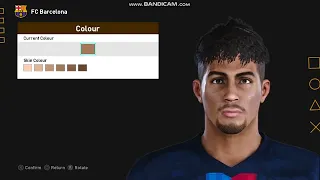 PES 2021 FL 23 How to create Chadi Riad  🇲🇦 Barcelona B