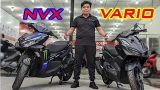 SO SÁNH Chi tiết: VAIRO 160 VÀ NVX 155 xe nào đáng mua hơn??