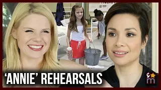 Inside ANNIE Rehearsals at the Hollywood Bowl w/ Megan Hilty & Lea Salonga