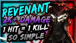 Paragon REVENANT ADC 2000 DAMAGE NOT FULL BUILD|KILLED GADGET WITH 1 HIT|W/ FACE CAM!🔥