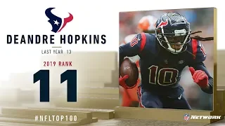 #11: DeAndre Hopkins (WR, Texans) | Top 100 Players of 2019 | NFL