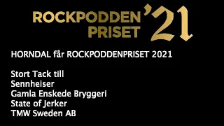 Horndal får Rockpoddenpriset 2021