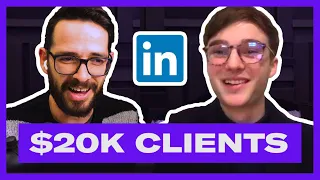 $20k/m Finding Clients on LinkedIn