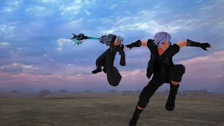 KH3 MODS: KH3 Riku vs Young Xehanort. (No Damage), (Project Equinox Riku) (Critical Mode)