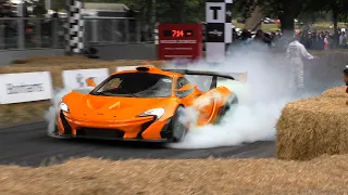 Goodwood Festival of Speed Best of 2022 ACCELERATIONS  - LAUNCHES - BURNOUTS