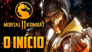 Mortal Kombat 11 - O Início PRIMEIRO capitulo GAMEPLAY completo (PT-BR PS4 PRO)