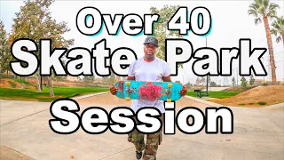 Over 40 Skateboarding Skatepark