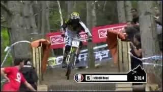 Remi Thirion winning run @ Vallnord Downhill WC#3 2013