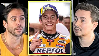 "No le importa hacerse daño, ha tirado a muchos pilotos": Jorge Lorenzo sobre MARC MÁRQUEZ