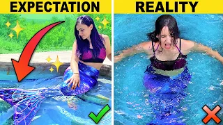 I Tried Being a Beautiful MERMAID For A Day ...but I Failed