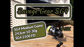 Savage Gear SG4 Medium Game 10-30g und 2500FD im Review! Tolle Farbe, aber kann die Combo auch was?