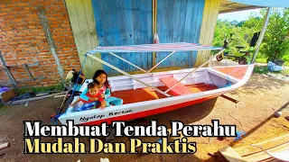 Membuat Tenda Perahu ‼️ Mudah Dan Praktis