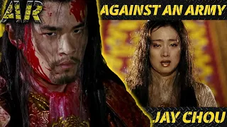 JAY CHOU Alone Against an Army | CURSE OF THE GOLDEN FLOWER (2006)