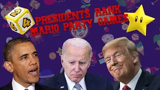 Trump, Biden & Obama Rank Mario Party Games