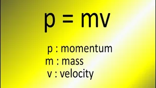 Intro to Momentum.  p = mV