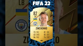 Zinchenko 🇺🇦 FIFA RATINGS #shorts #fifa23 #zinchenko