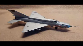 zts PLASTYK 1/72 MiG-21 SM/MF- A Build In Pictures
