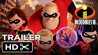 INCREDIBLES 3 (2024) | Teaser Trailer | Disney Pixar Animated Concept (HD)