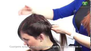 Простое плетение  Александра Криницкая парикмахер тв parikmaxer tv hairdresser tv peluquero tv