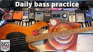 4 ESSENTIAL Daily Bass Guitar Practice Habits