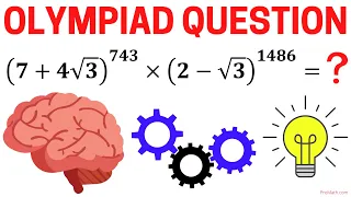 Can You Solve this Olympiad Question? | No Calculators! |Radical Exponential Brain Teaser