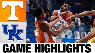 #11 Tennessee vs Kentucky Highlights | College Basketball Highlights 2021