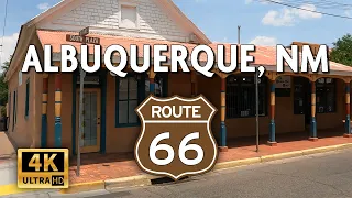 Albuquerque, New Mexico, USA - Route 66 - Diving Video || 4k