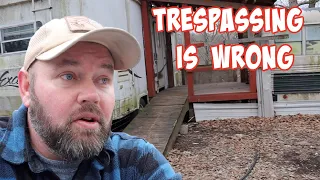 Confronted Our Neighbors At The Abandoned Creek Property