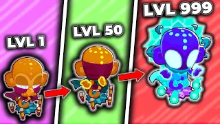 Upgrading btd6 NEW HERO to INSANE levels..