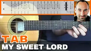 Guitar Cover / Tab "My Sweet Lord" by MLR-Guitar