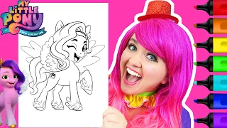 Coloring Pipp My Little Pony: A New Generation