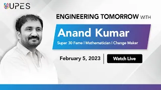 Engineering Tomorrow with Anand Kumar |  Kota, Rajasthan