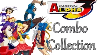 SFA3 Street Fighter Alpha 3 Combos Collection Stun and 100% HD