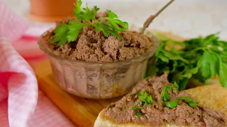 Очень вкусный ПАШТЕТ из Печенки и Куриных сердечек