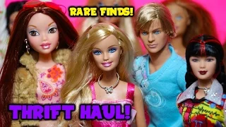 RARE DOLLS! Barbie Monster High Doll Thrift Store Haul #2